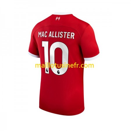 Maillot de Foot Liverpool Alexis Mac Allister 10 Domicile 2023-24 Maillot de Foot Liverpool Alexis Mac Allister 10 Domicile 2023-24
